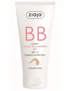 Ziaja Crema BB per pelli normali, secche e sensibili SPF15 tonalità naturale 50 ml