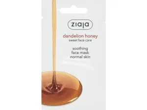 Ziaja Maschera lenitiva al miele di tarassaco per pelli normali (Soothing Face Mask) 7 ml