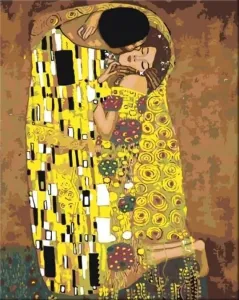 Zuty Colorare coi numeri Bacio (Gustav Klimt) #60088