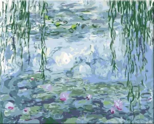 Zuty Colorare coi numeri Ninfee (C.Monet)